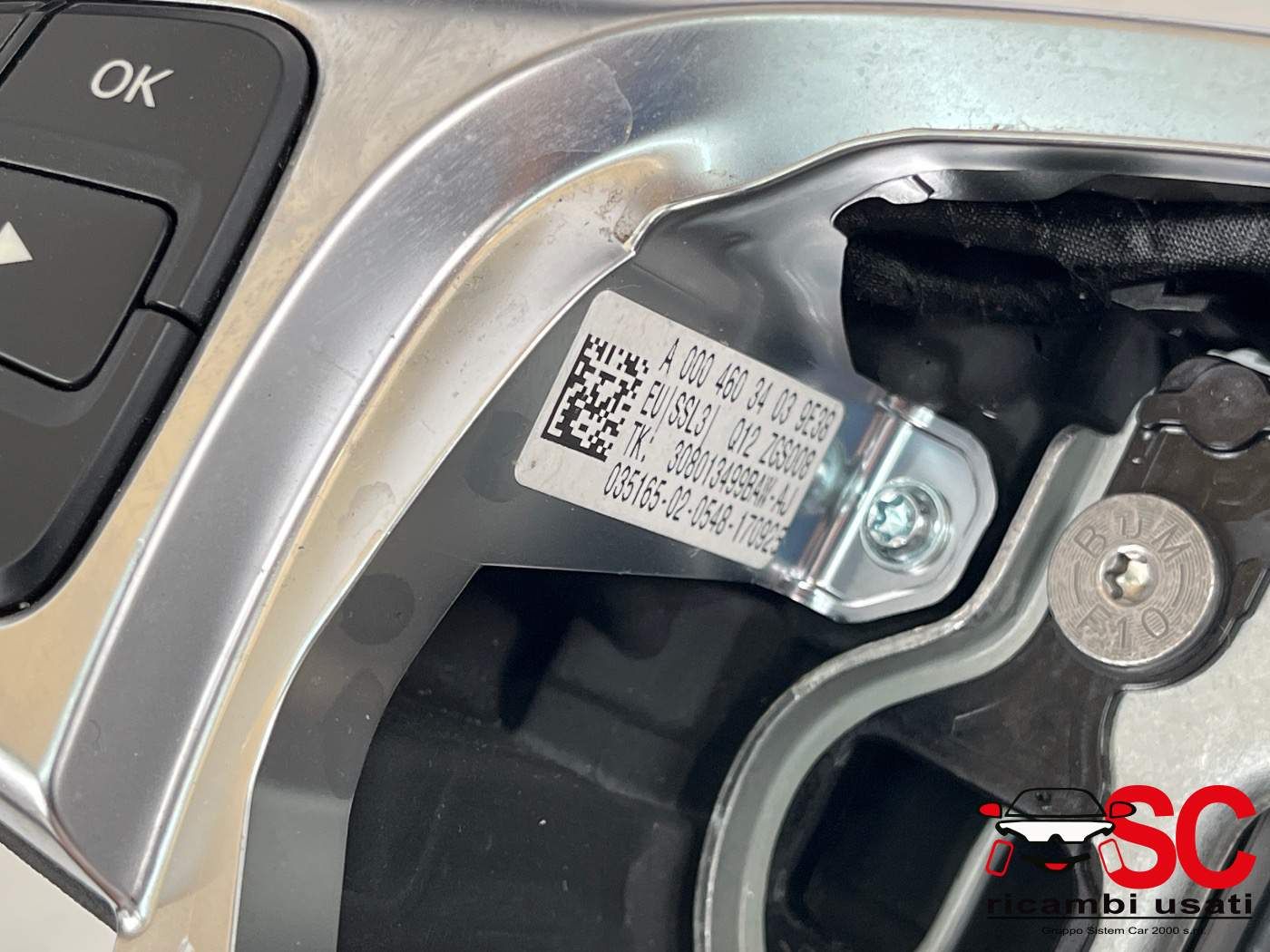 Volante In Pelle Mercedes Cla W117 A0004603403 - 38690 Volante In Pelle Mercedes Cla W117 A0004603403 - 38690