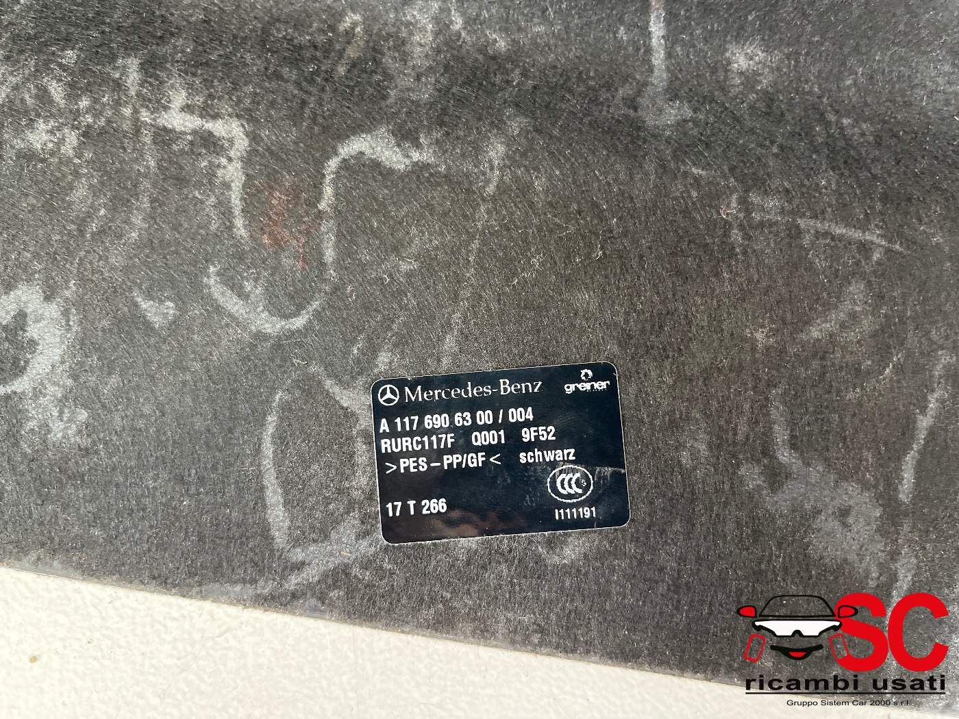 Cappelliera Con Terzo Stop Mercedes Cla W117 A1176906300 A2048200056 - 38691