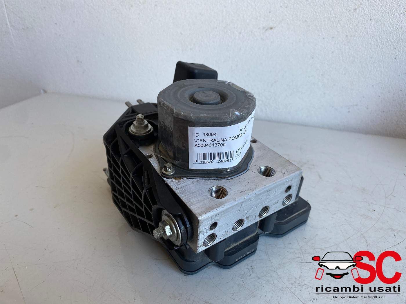 Abs Mercedes Cla A0004313700 A0004311600 A0004313800 - 38694