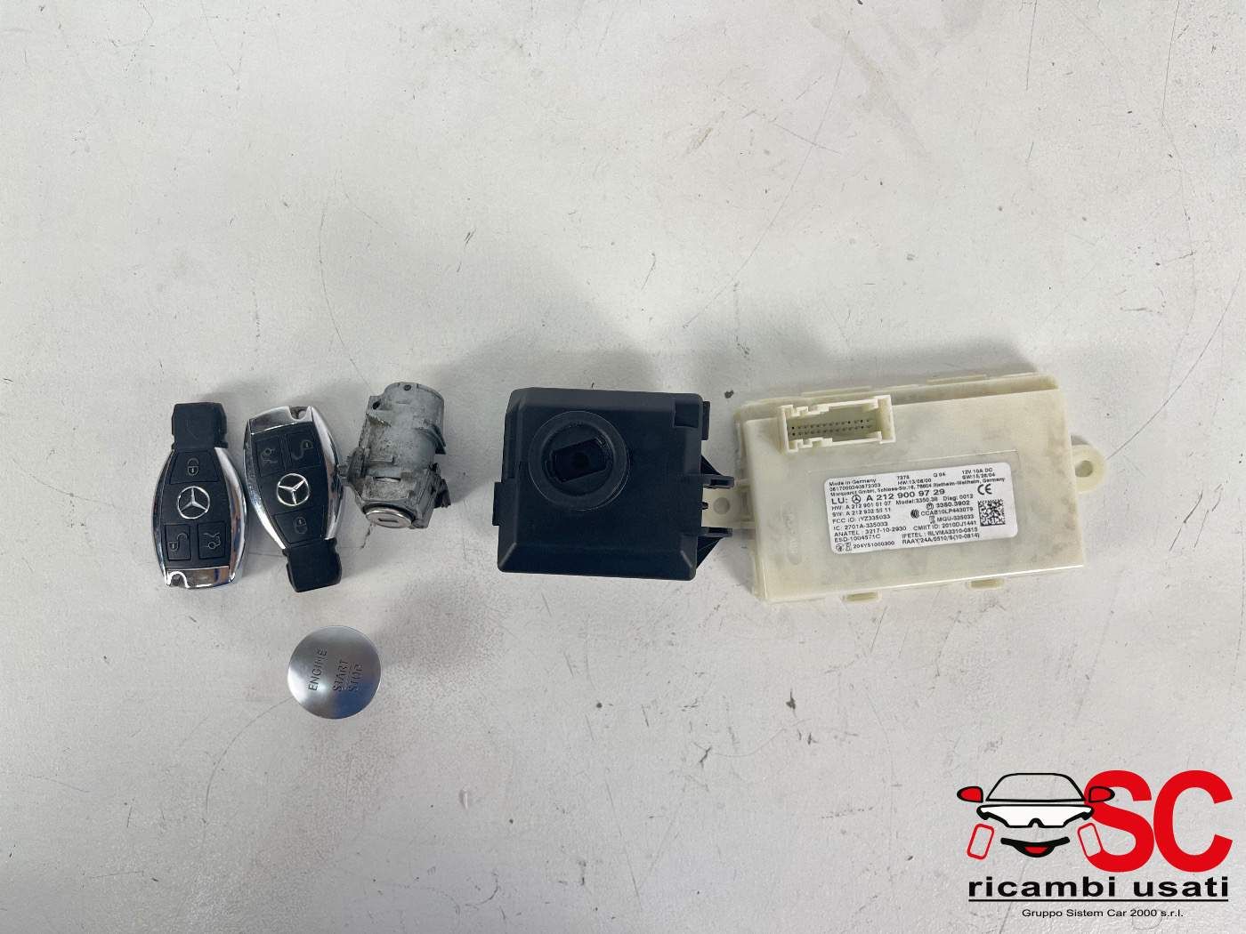 Blocchetto Accensione Mercedes Cla W117 A2469055103 - 38698 Blocchetto Accensione Mercedes Cla W117 A2469055103 - 38698