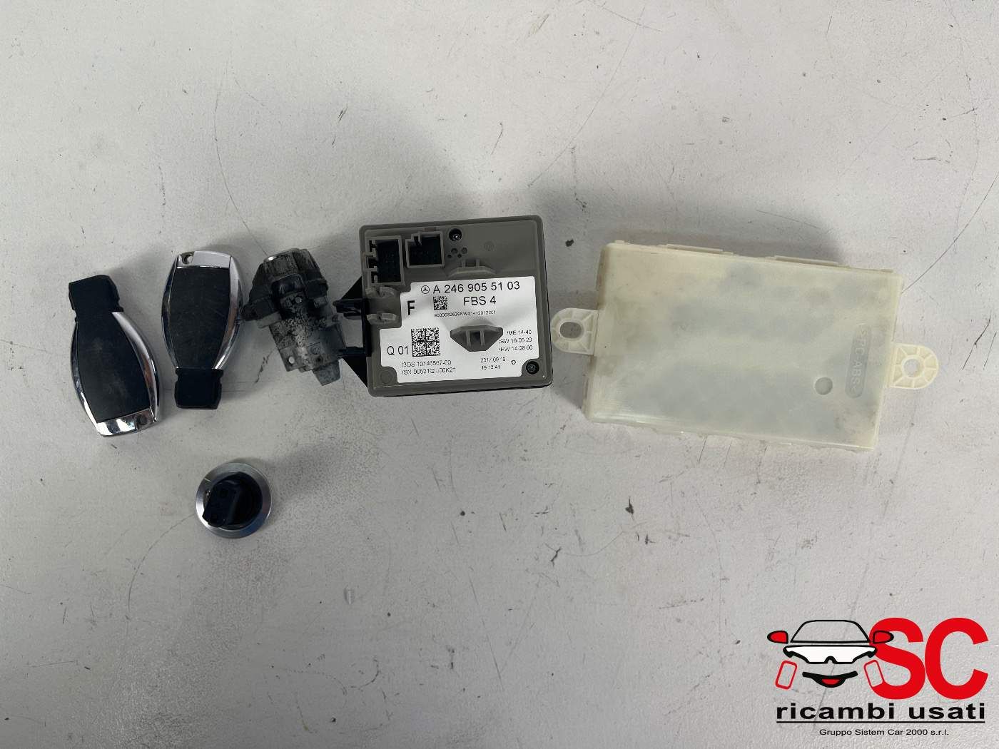 Blocchetto Accensione Mercedes Cla W117 A2469055103 - 38698 Blocchetto Accensione Mercedes Cla W117 A2469055103 - 38698