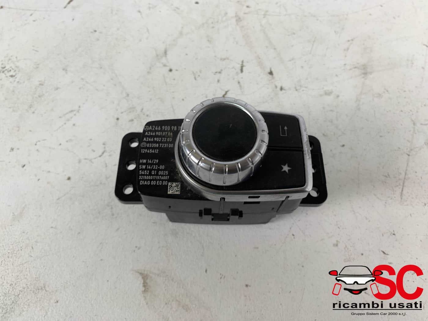 Comando Autoradio Mercedes Cla W117 A2469009815 - 38702 Comando Autoradio Mercedes Cla W117 A2469009815 - 38702