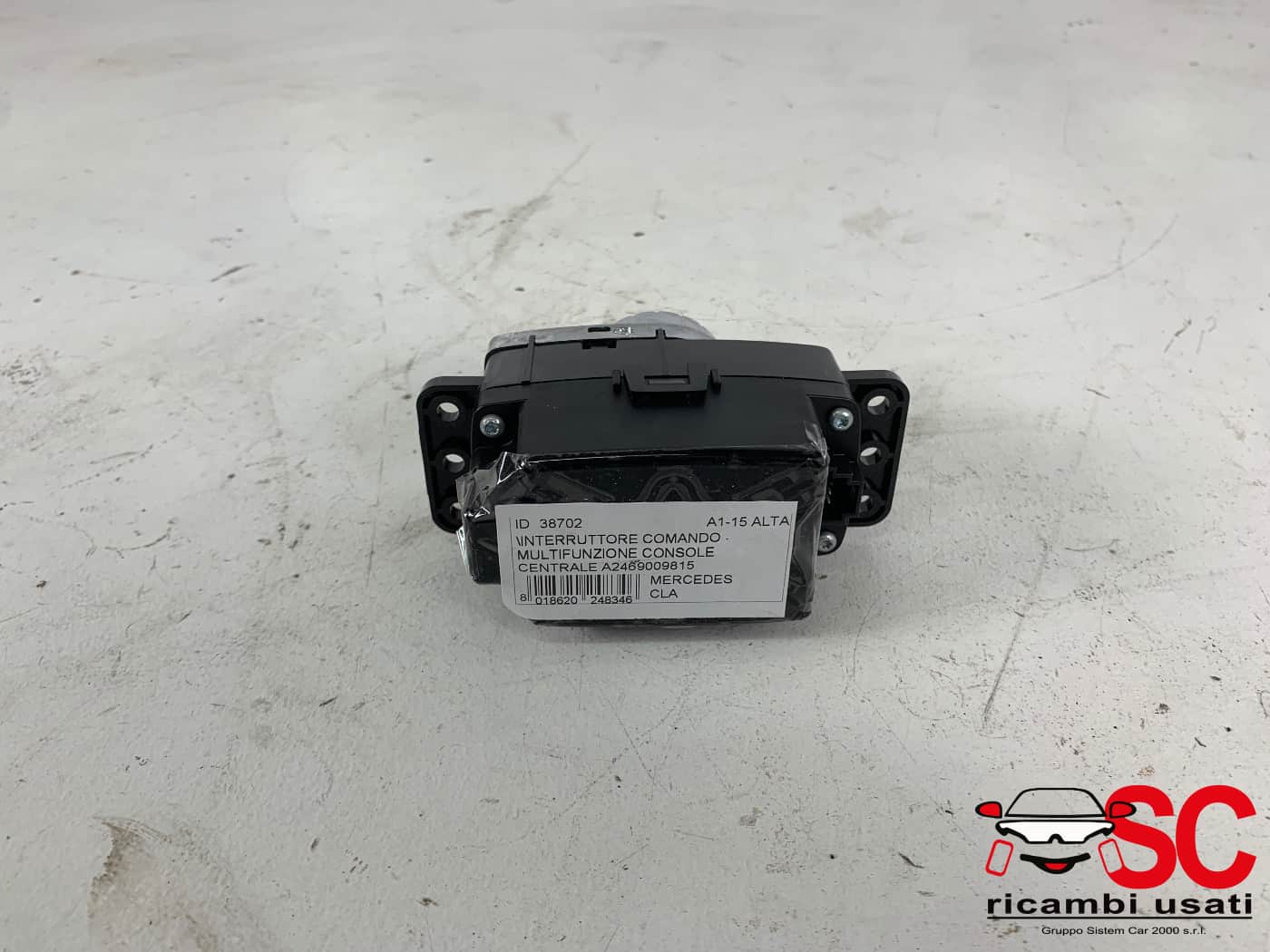 Comando Autoradio Mercedes Cla W117 A2469009815 - 38702 Comando Autoradio Mercedes Cla W117 A2469009815 - 38702