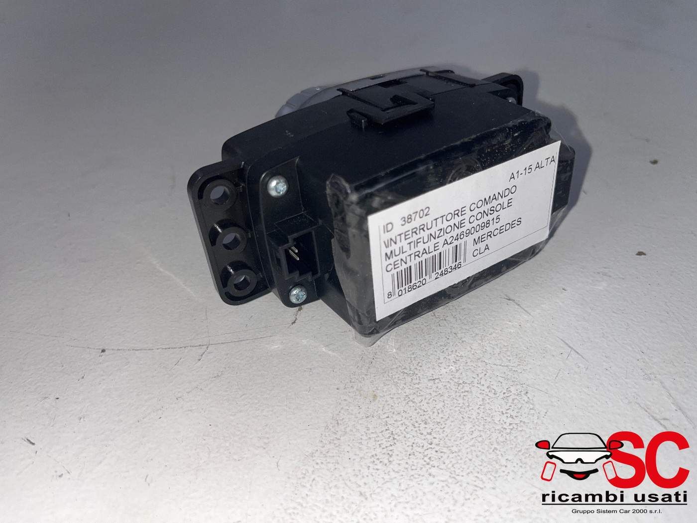 Comando Autoradio Mercedes Cla W117 A2469009815 - 38702 Comando Autoradio Mercedes Cla W117 A2469009815 - 38702
