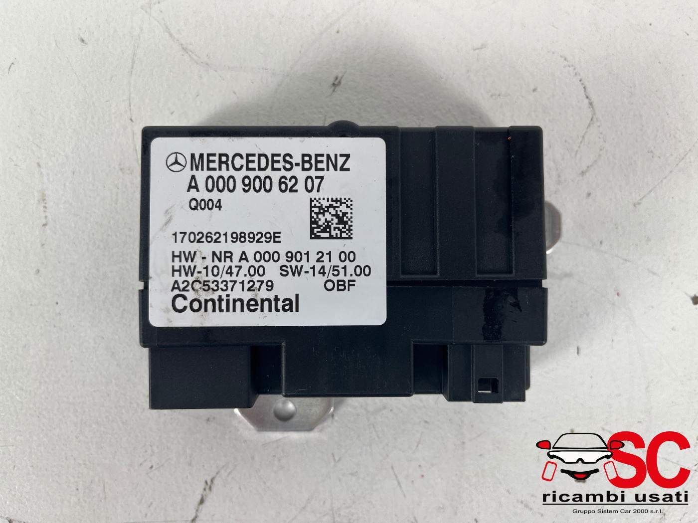 Centralina Pompa Carburante Mercedes Cla W117 A0009006207 - 38706