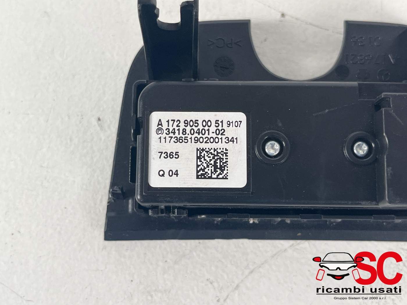 Pulsante Sos Mercedes Cla W117 A1729050051 - 38708