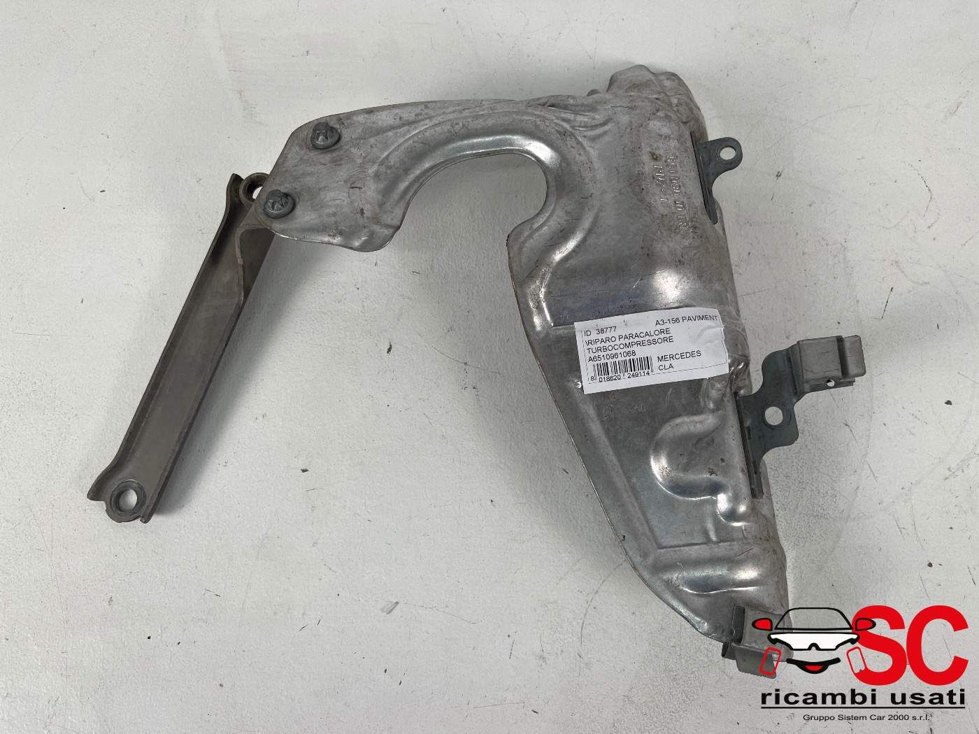 Paracalore Turbina Mercedes Cla W117 2.2 Cdi A6510961068 - 38777