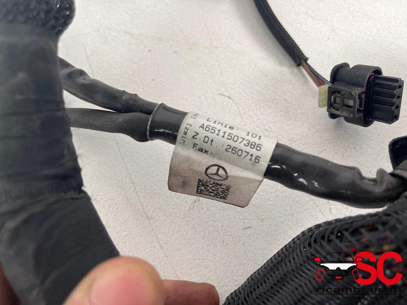 Cablaggio Motore Mercedes Cla W117 2.2 Cdi 136cv A6510105718 - 38783