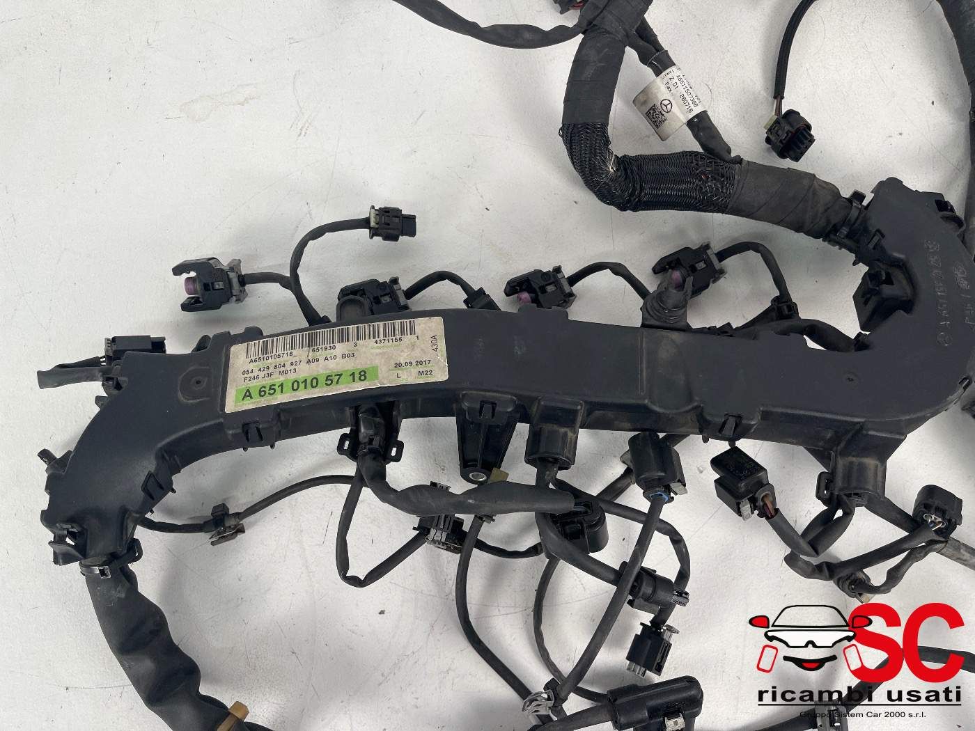 Cablaggio Motore Mercedes Cla W117 2.2 Cdi 136cv A6510105718 - 38783