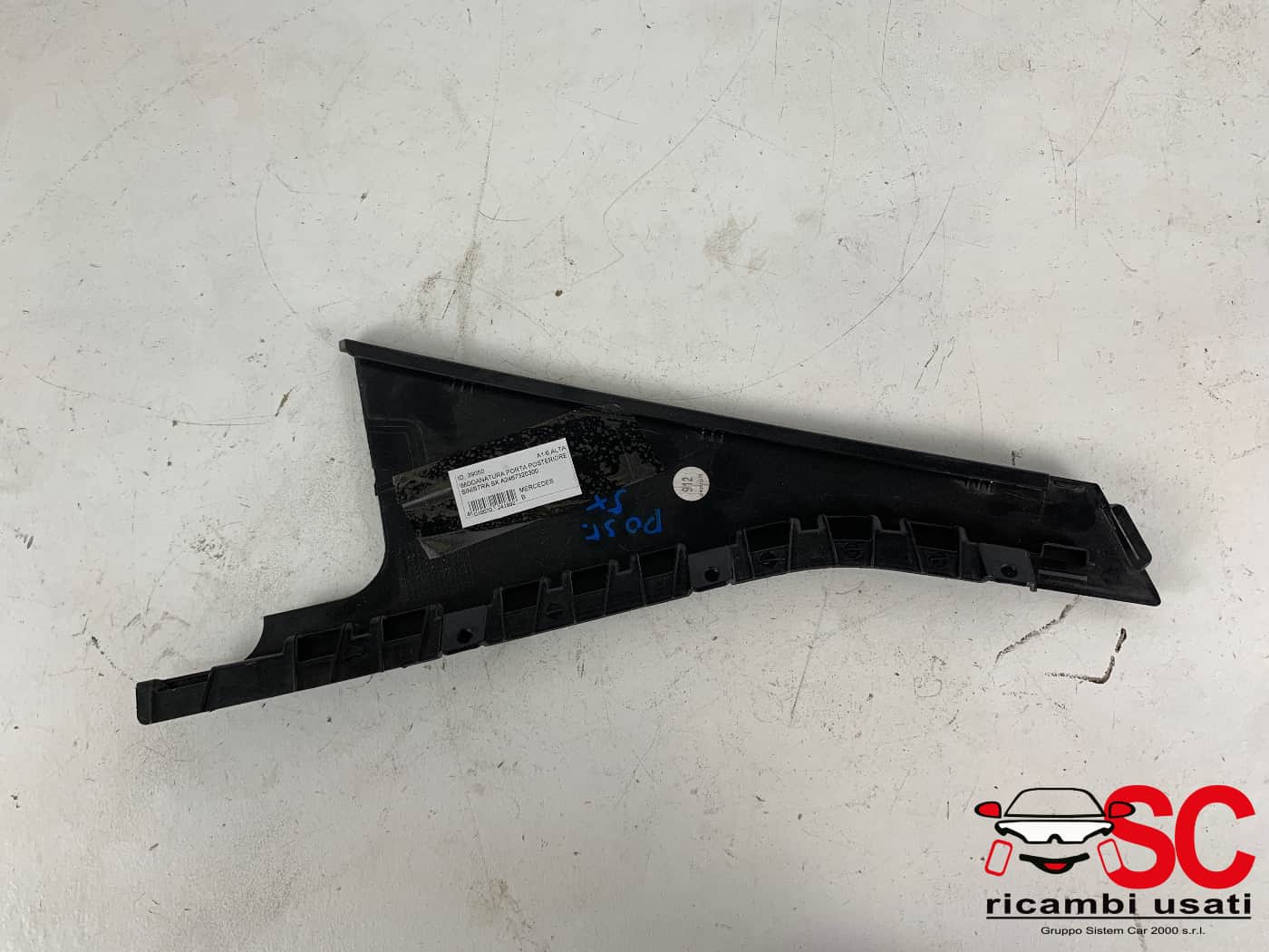 Modanatura Porta Posteriore Sx Classe B W246 A2467320300 - 39050 Modanatura Porta Posteriore Sx Classe B W246 A2467320300 - 39050