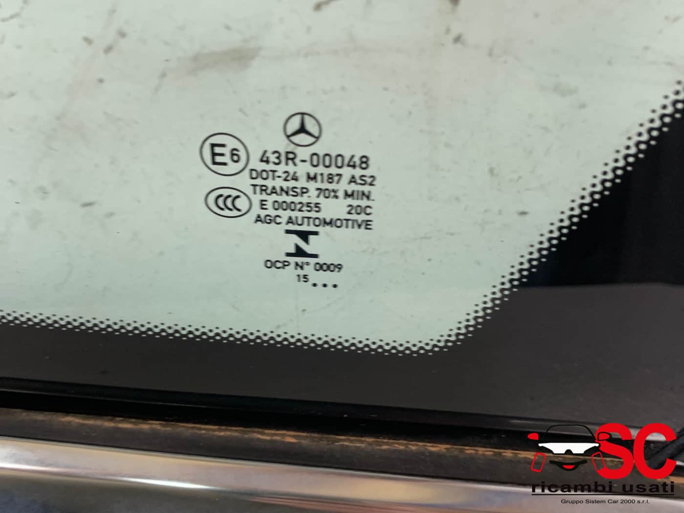 Vetro Fisso Posteriore Dx Mercedes Classe B W246 A2466708400 - 39069