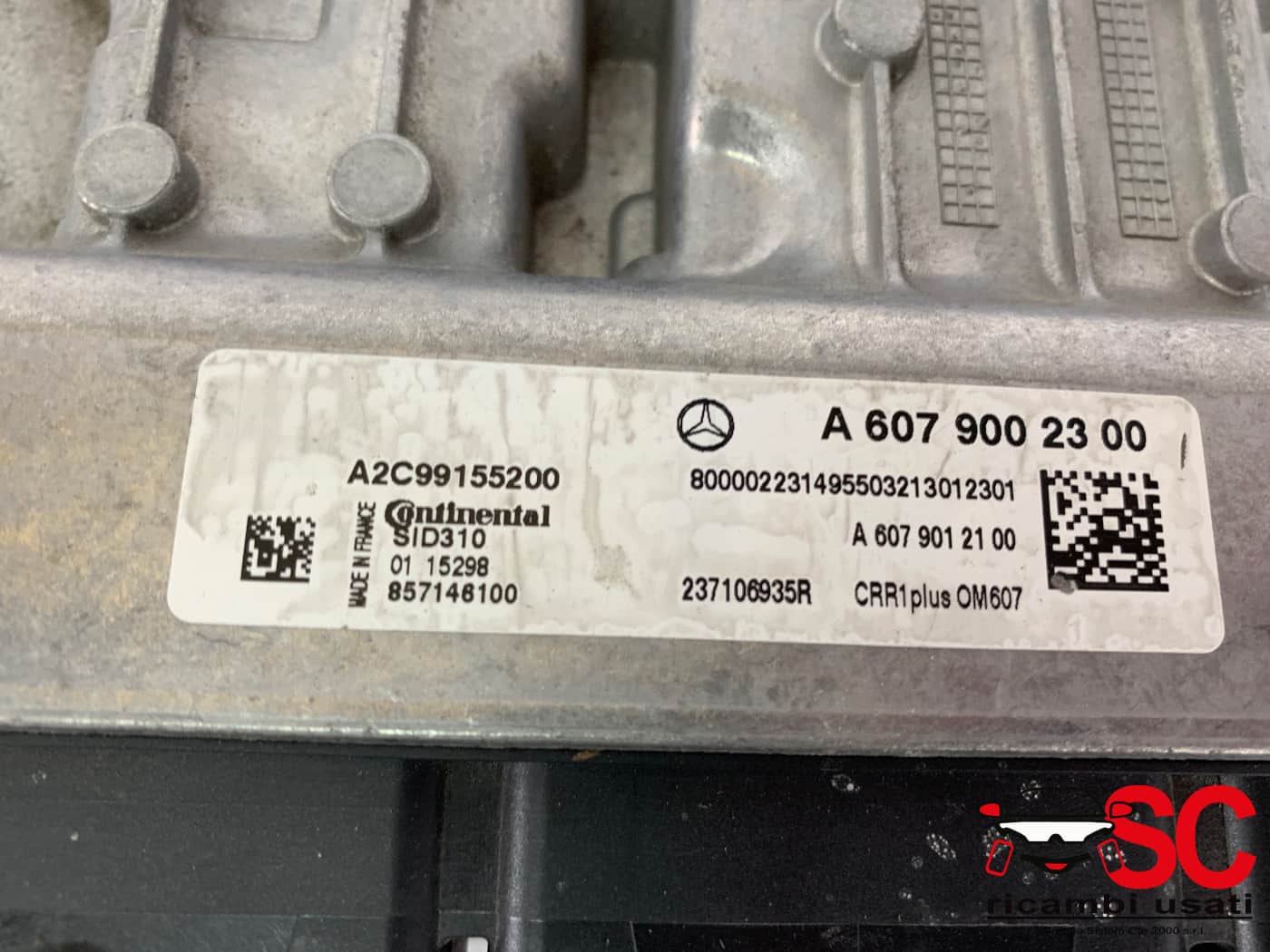 Centralina Iniezione Motore Classe B 1.5 Dci W246 A6079002300 - 39133 Centralina Iniezione Motore Classe B 1.5 Dci W246 A6079002300 - 39133