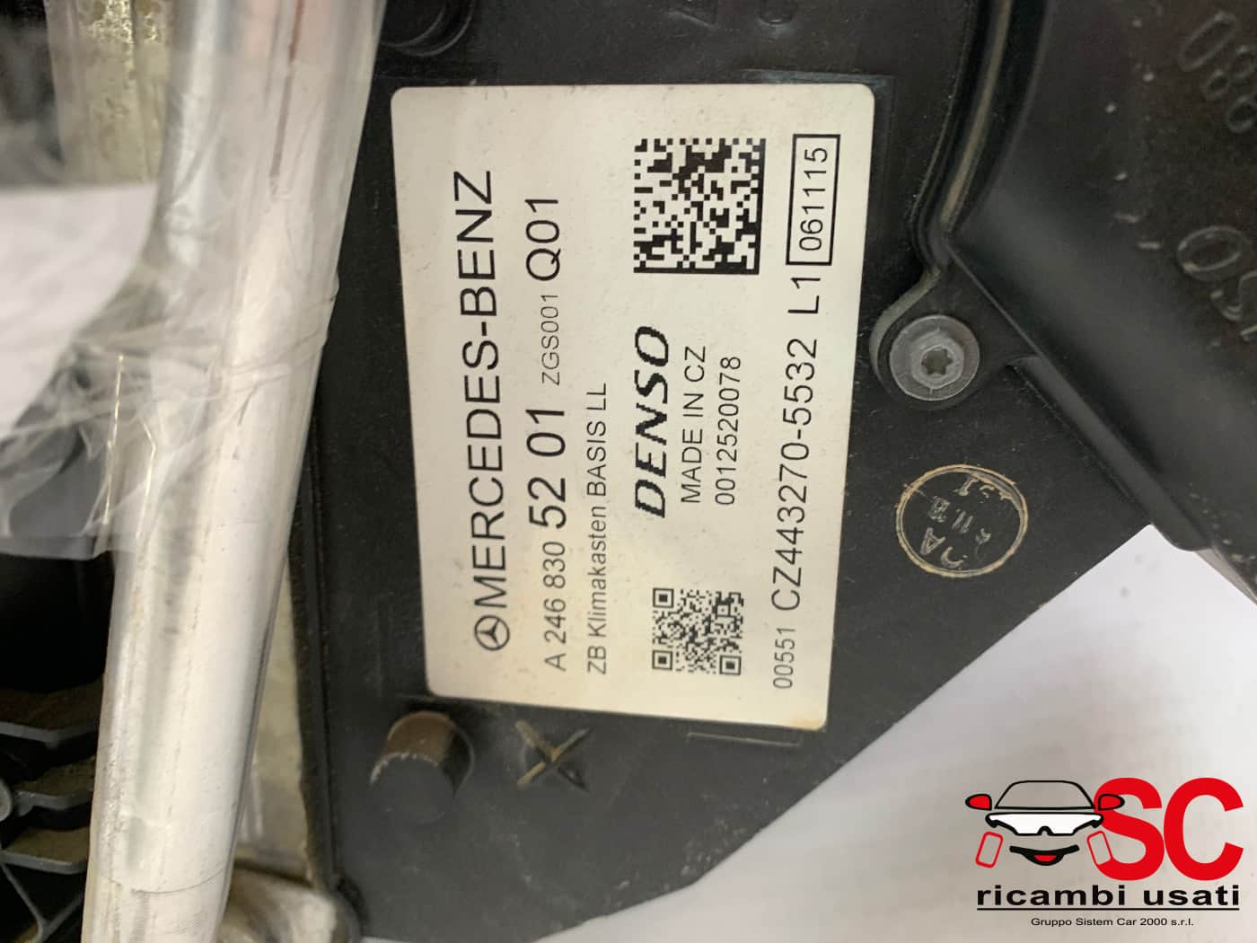 Stufa Mercedes Classe B 180 W246 A2468305201 - 39146 Stufa Mercedes Classe B 180 W246 A2468305201 - 39146