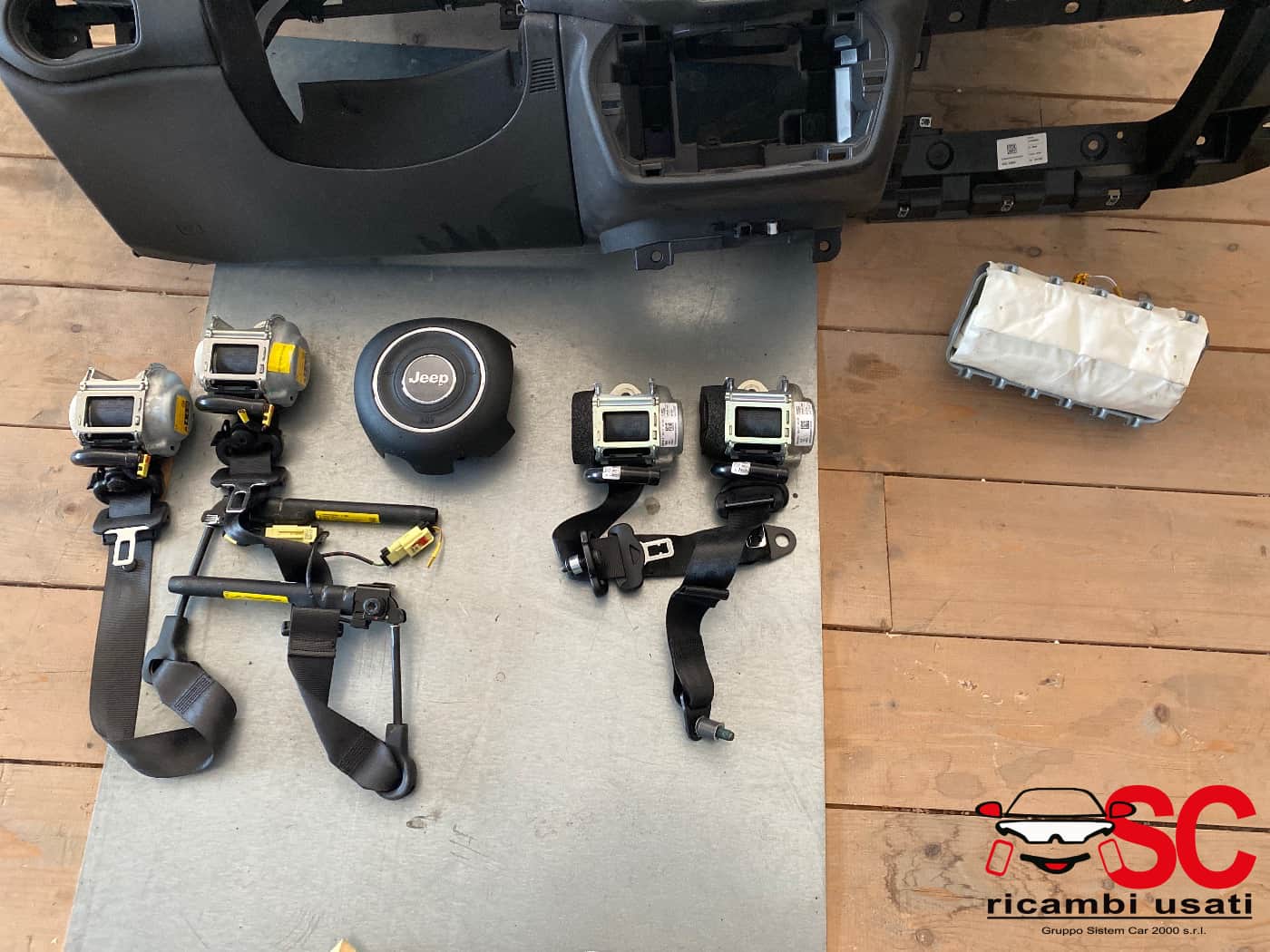 Kit Airbag Jeep Renegade 735695203 53205298 60933747 - 43584 Kit Airbag Jeep Renegade 735695203 53205298 60933747 - 43584