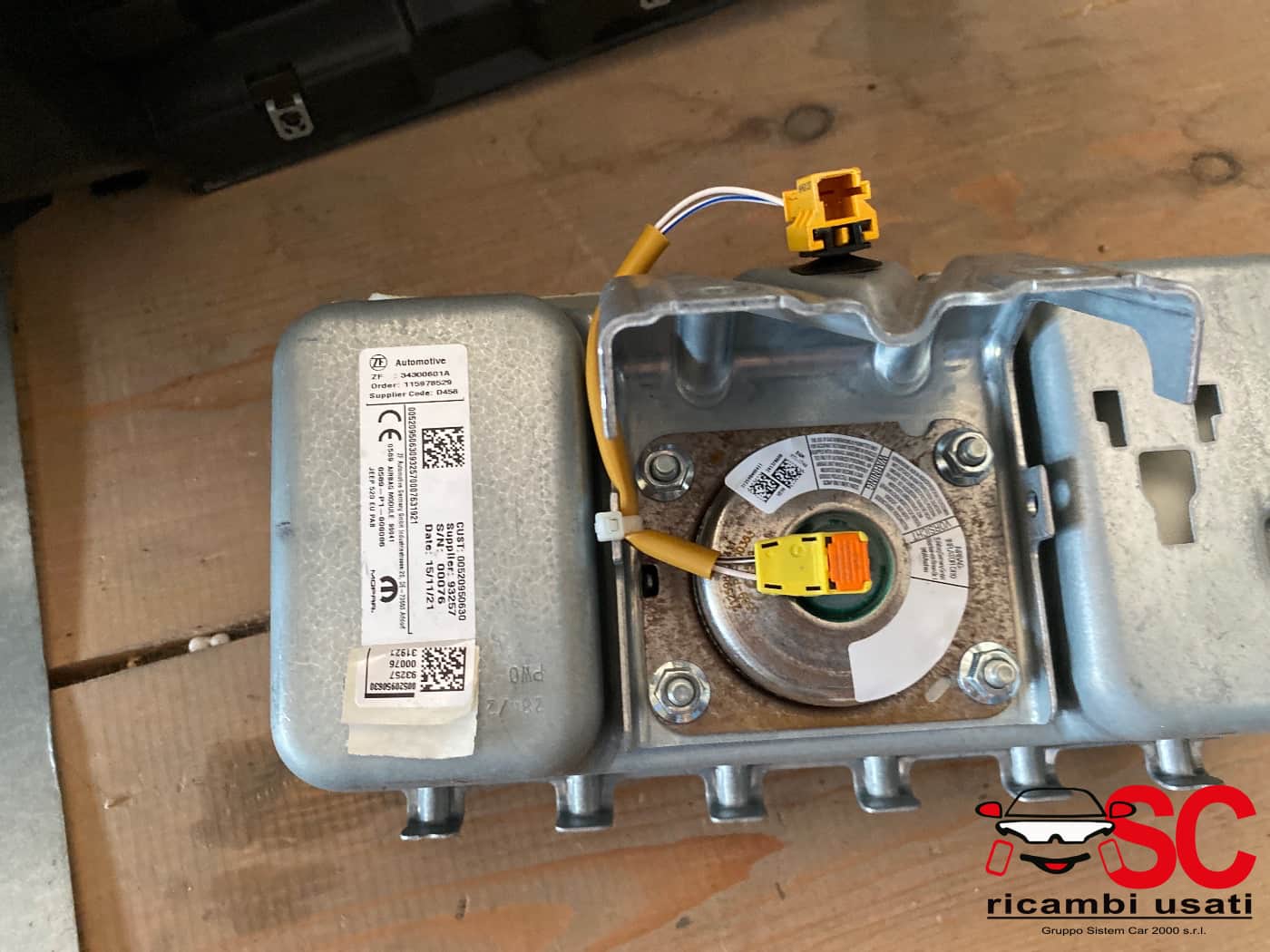 Kit Airbag Jeep Renegade 735695203 53205298 60933747 - 43584 Kit Airbag Jeep Renegade 735695203 53205298 60933747 - 43584