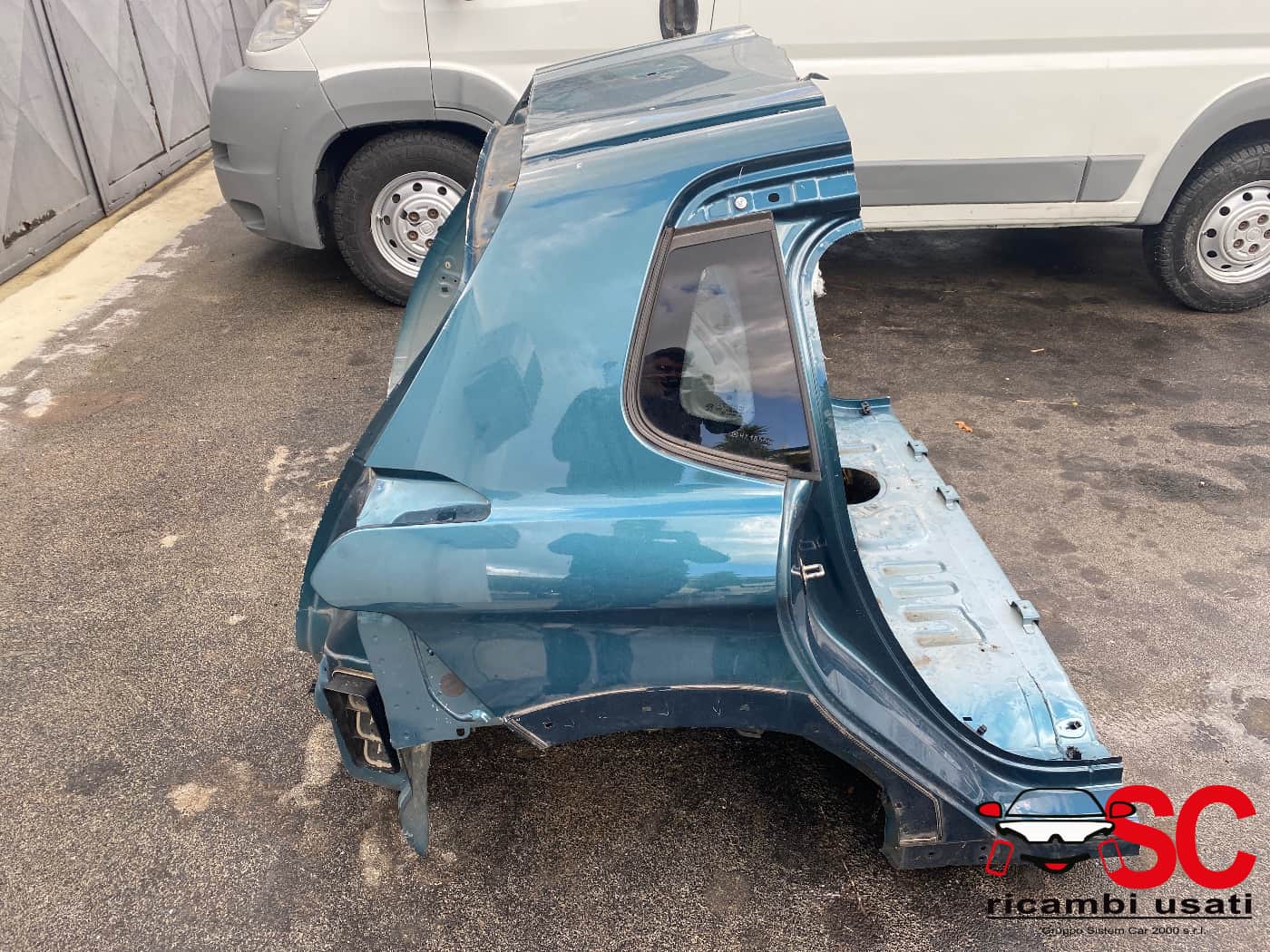 Lamierato Fianco Parafango Posteriore Peugeot 2008 - W00555 Lamierato Fianco Parafango Posteriore Peugeot 2008 - W00555