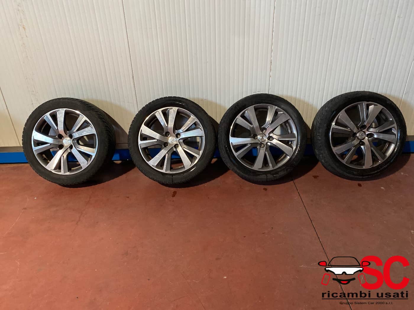 Cerchi In Lega R17 Peugeot 2008 9678398277 - W00579