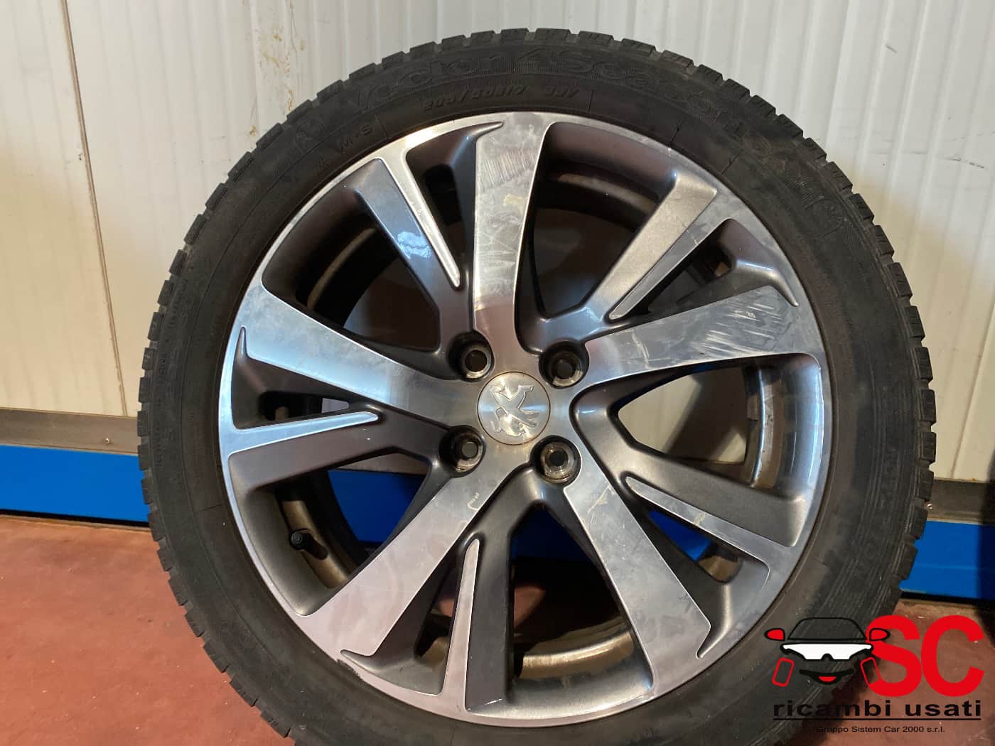 Cerchi In Lega R17 Peugeot 2008 9678398277 - W00579