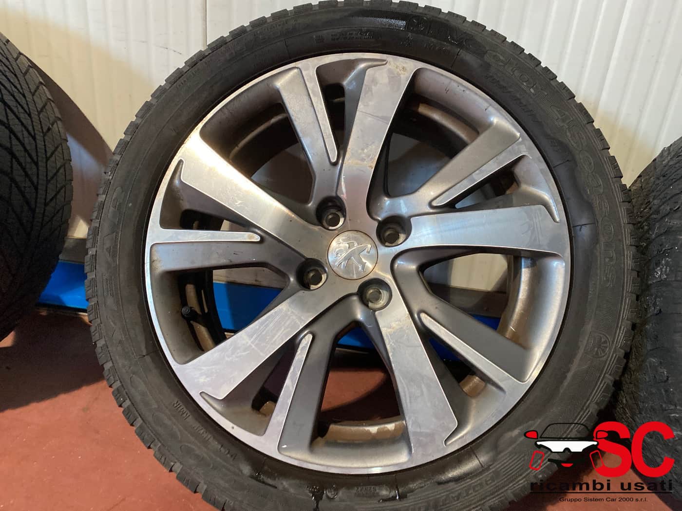 Cerchi In Lega R17 Peugeot 2008 9678398277 - W00579