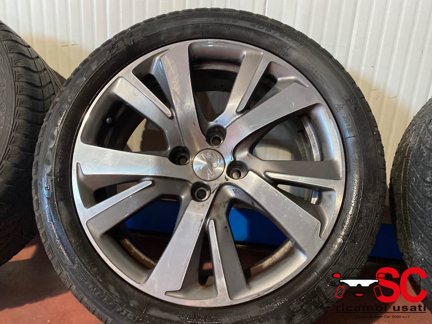 Cerchi In Lega R17 Peugeot 2008 9678398277 - W00579