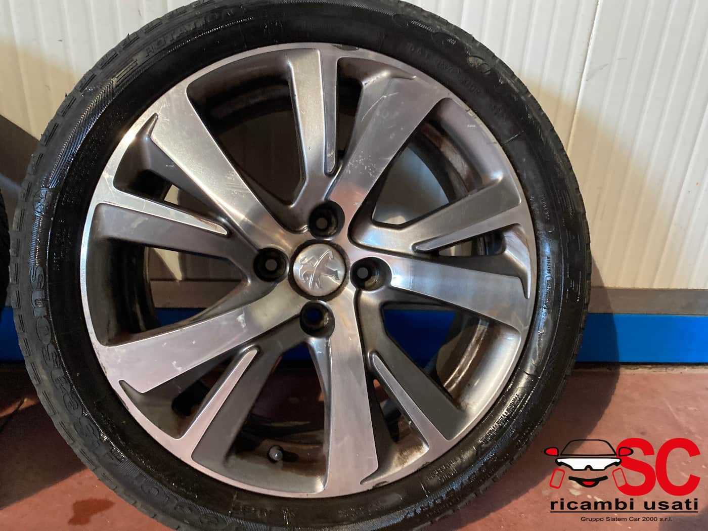 Cerchi In Lega R17 Peugeot 2008 9678398277 - W00579