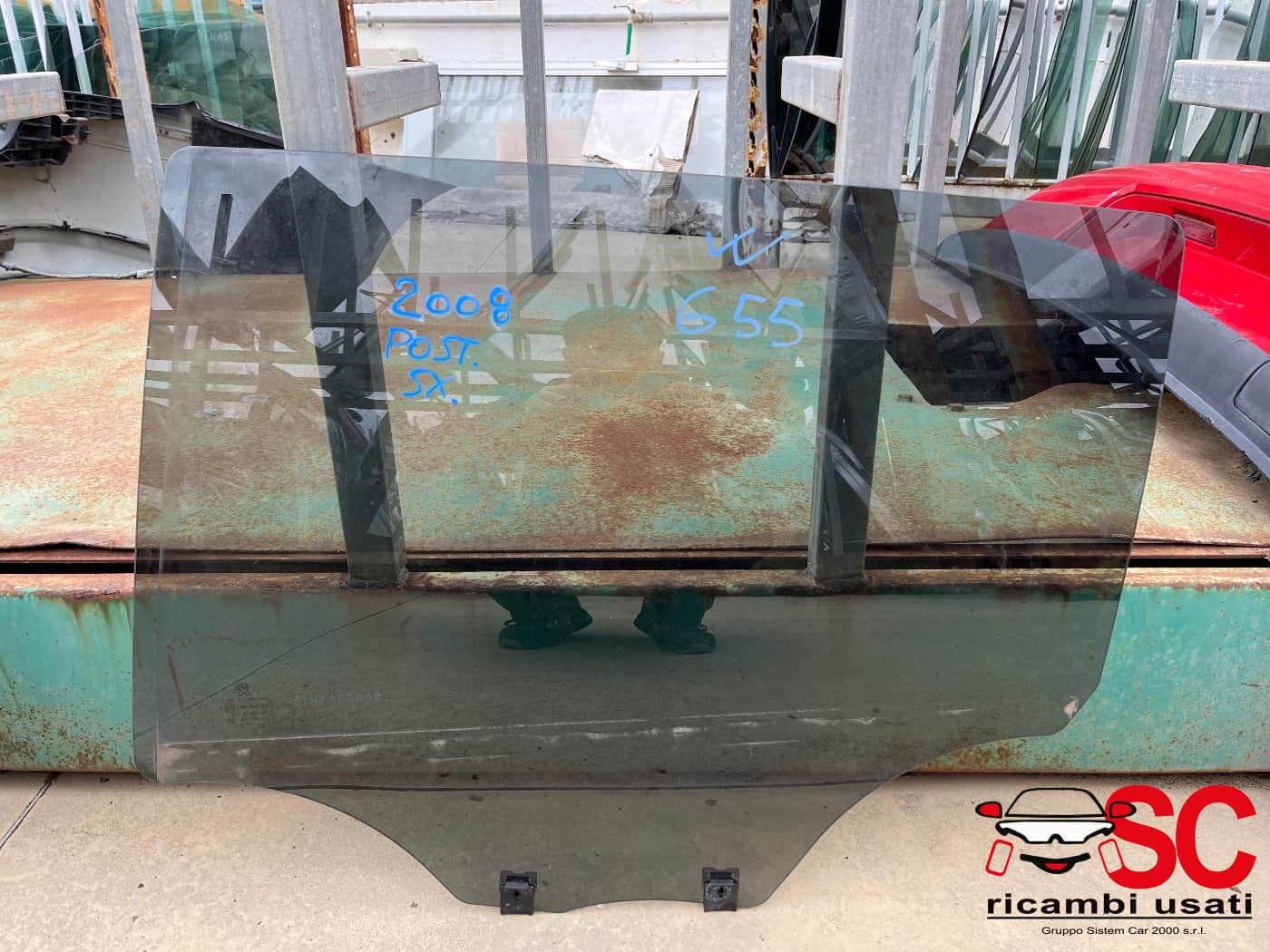 Vetro Scendente Posteriore Sinistro Peugeot 2008 - W00655 Vetro Scendente Posteriore Sinistro Peugeot 2008 - W00655