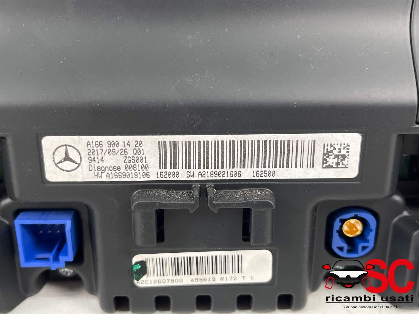AUTORADIO MERCEDES CLA Coup&eacute; (C117) A1669001420 (13>19)