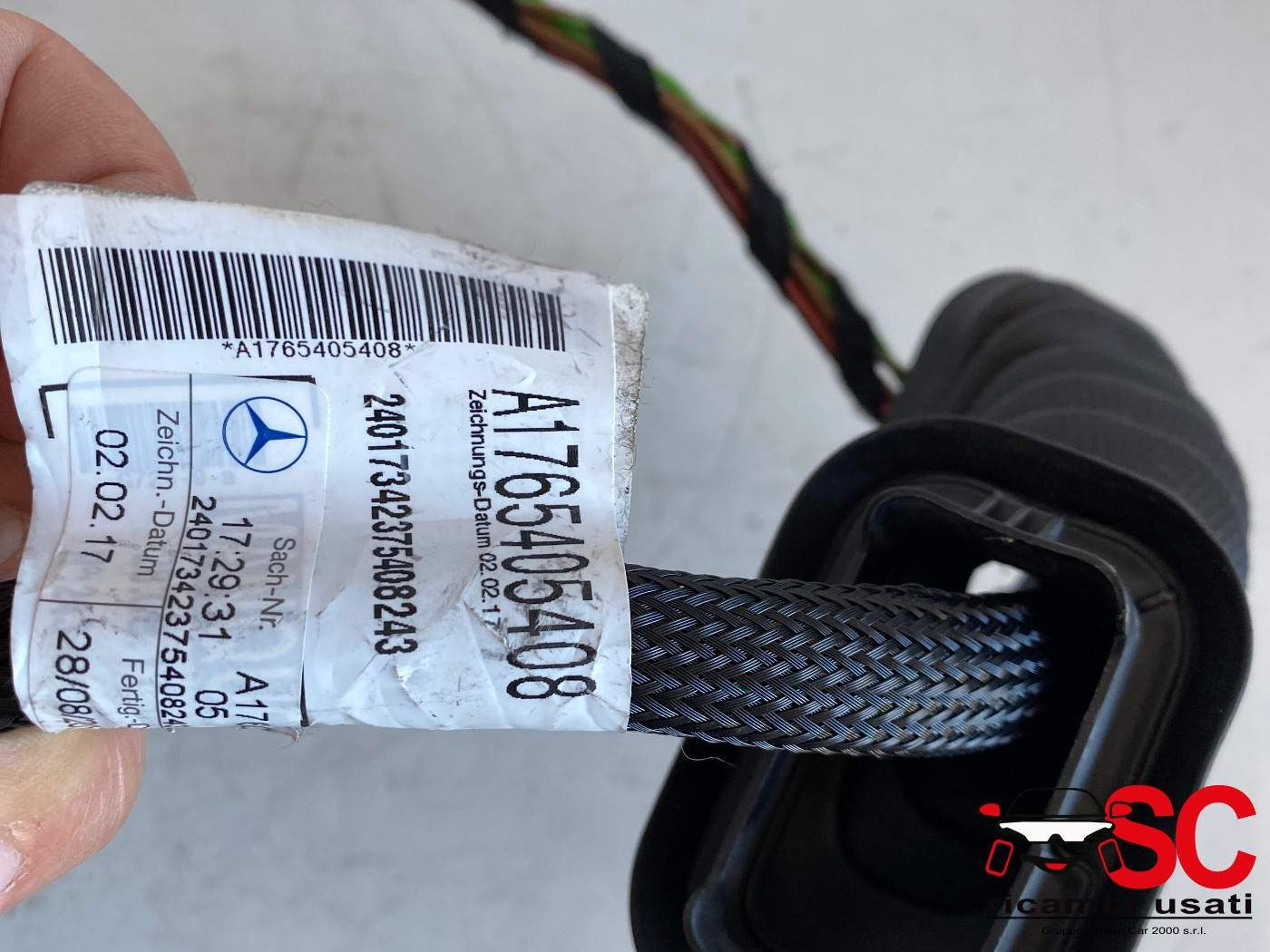 CABLAGGIO PORTA ANTERIORE DESTRA MERCEDES CLA Coupé (C117) A1765405408 (13>19)