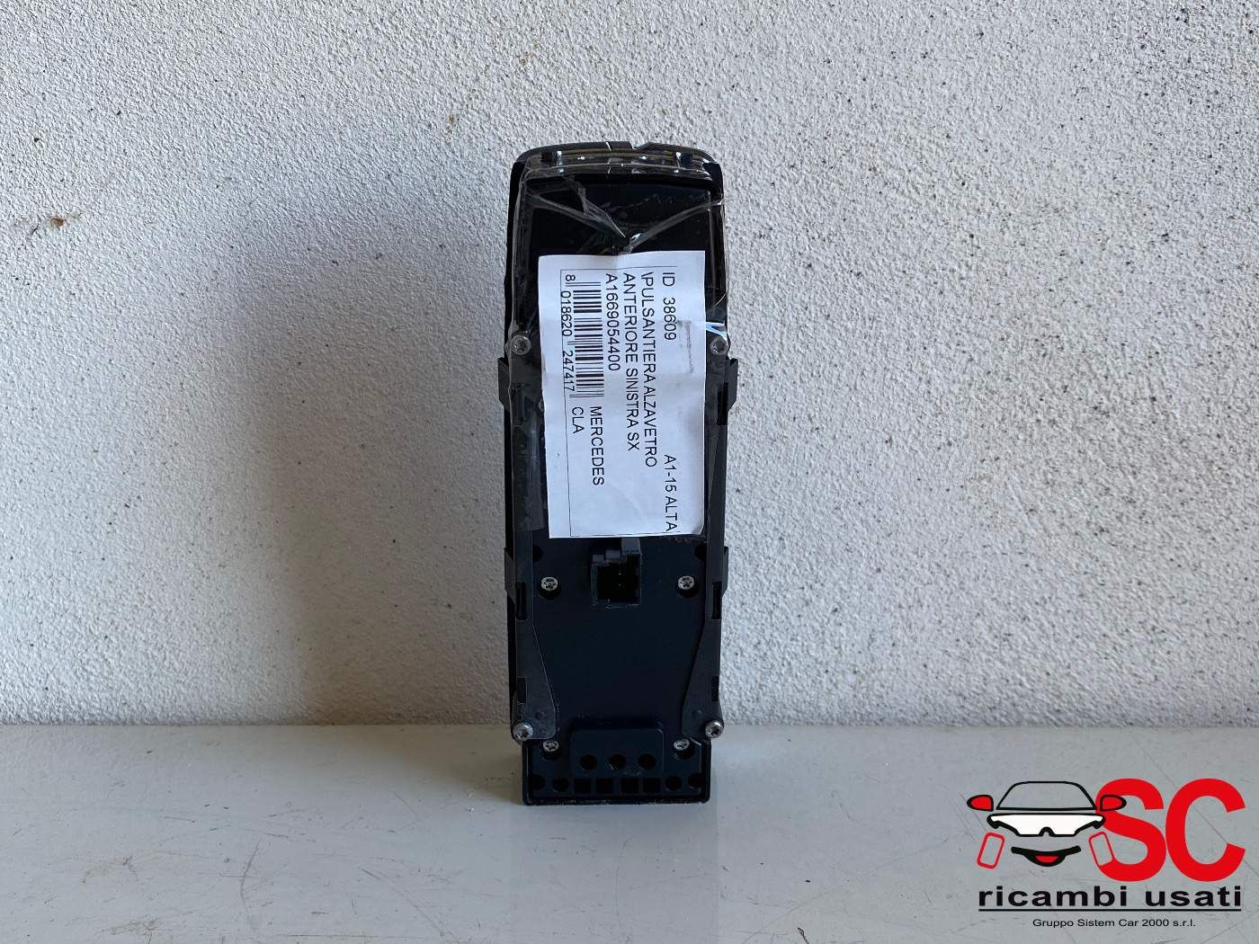 PULSANTIERA ANTERIORE SINISTRA MERCEDES CLA Coupé (C117) A1669054400 (13>19)