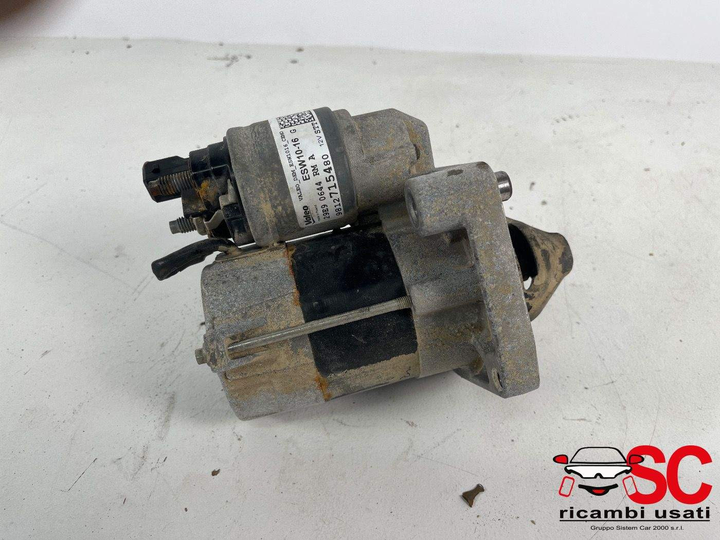 9812715480 MOTORINO AVVIAMENTO PEUGEOT 2008 Serie Diesel