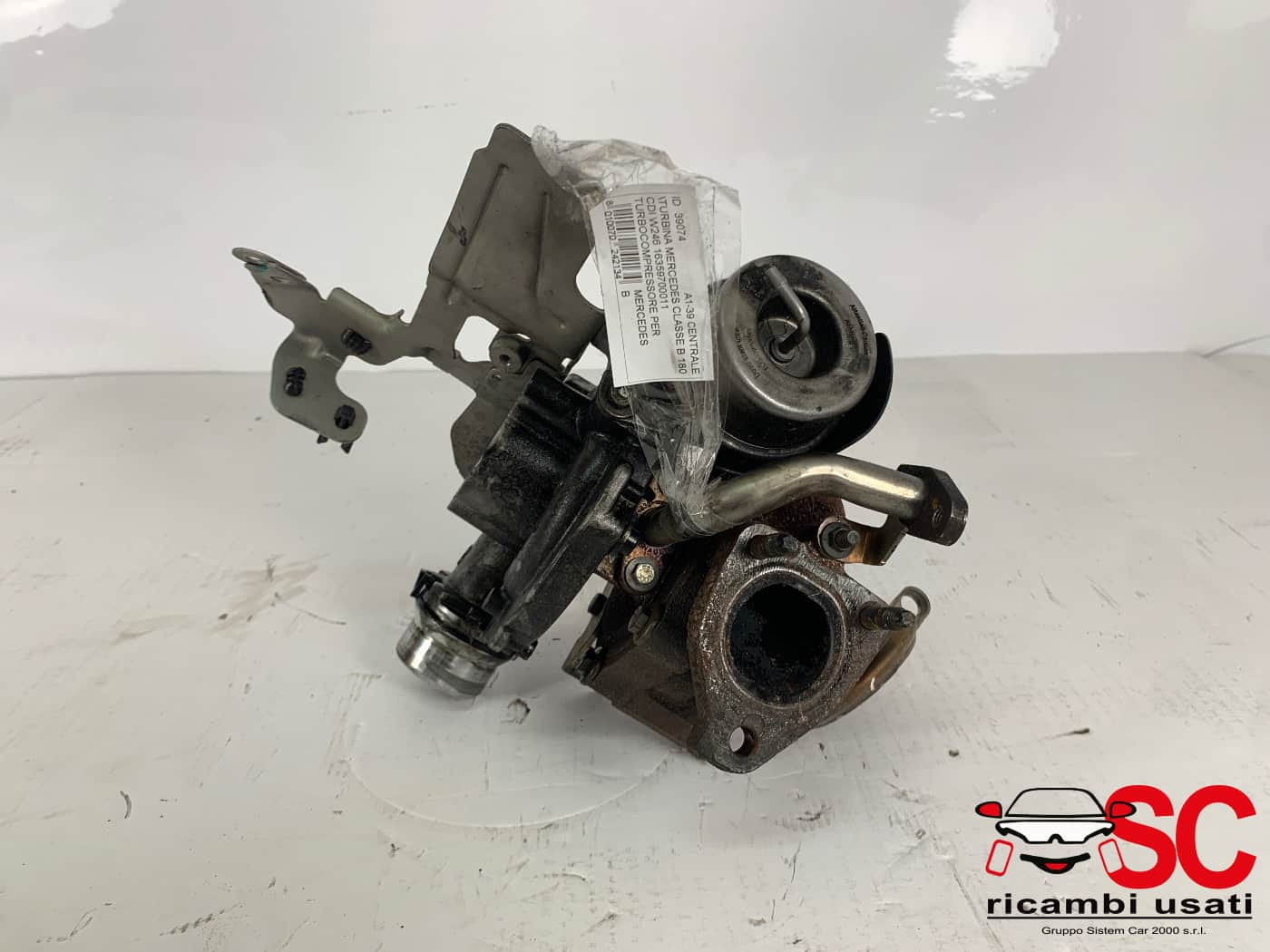 A6070900400 A6070900400 TURBINA MERCEDES Classe B W246 2&deg; Serie diesel