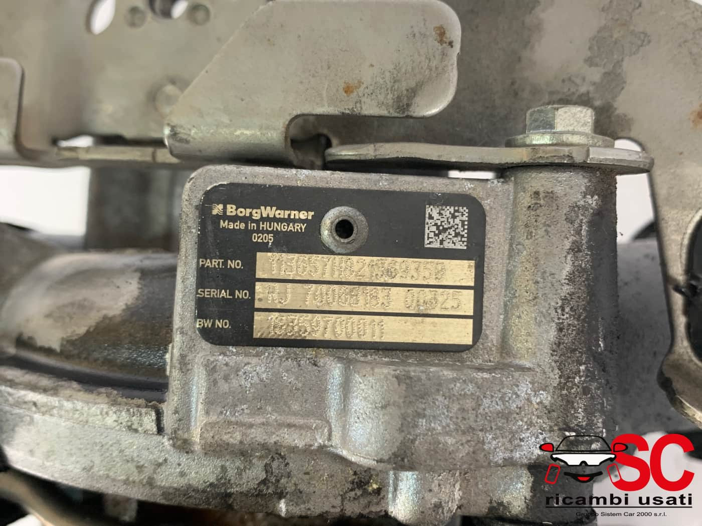 A6070900400 A6070900400 TURBINA MERCEDES Classe B W246 2&deg; Serie diesel