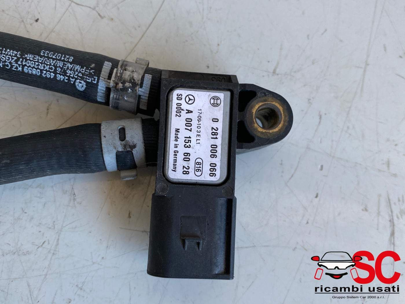 A0071536028 A0071536028 SENSORE DI PRESSIONE MERCEDES CLA Coupé (C117) diesel