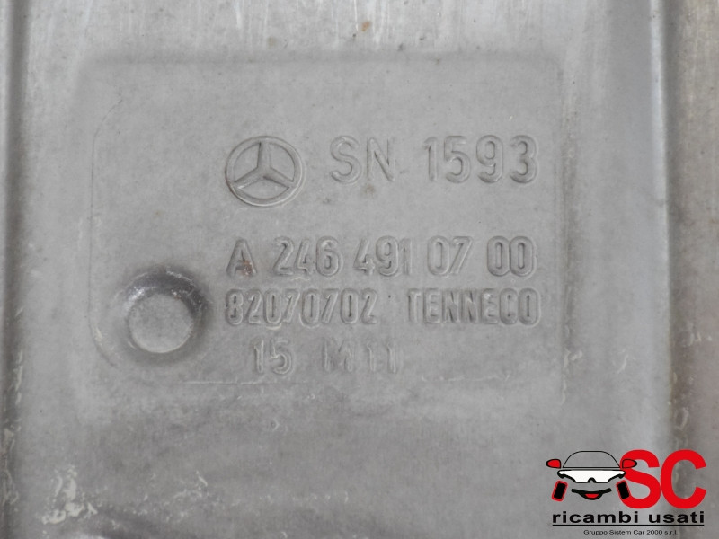 MARMITTA COMPLETA DI TERMINALE SCARICO MERCEDES Classe B W246 2° Serie A2464910700 (12>)