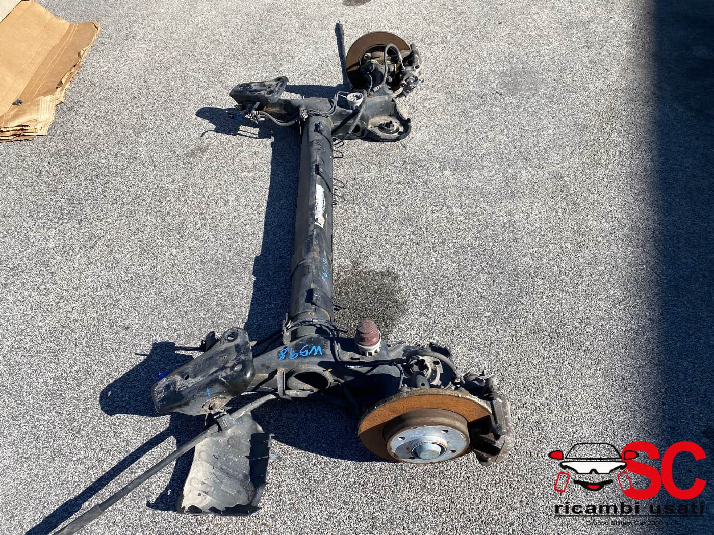 ASSALE POSTERIORE PEUGEOT 2008 1° Serie 1609269080 diesel (13>)