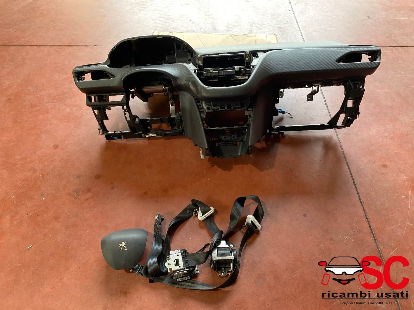 KIT AIRBAG SEMICOMPLETO PEUGEOT 2008 1° Serie 98072114ZD diesel (13>)