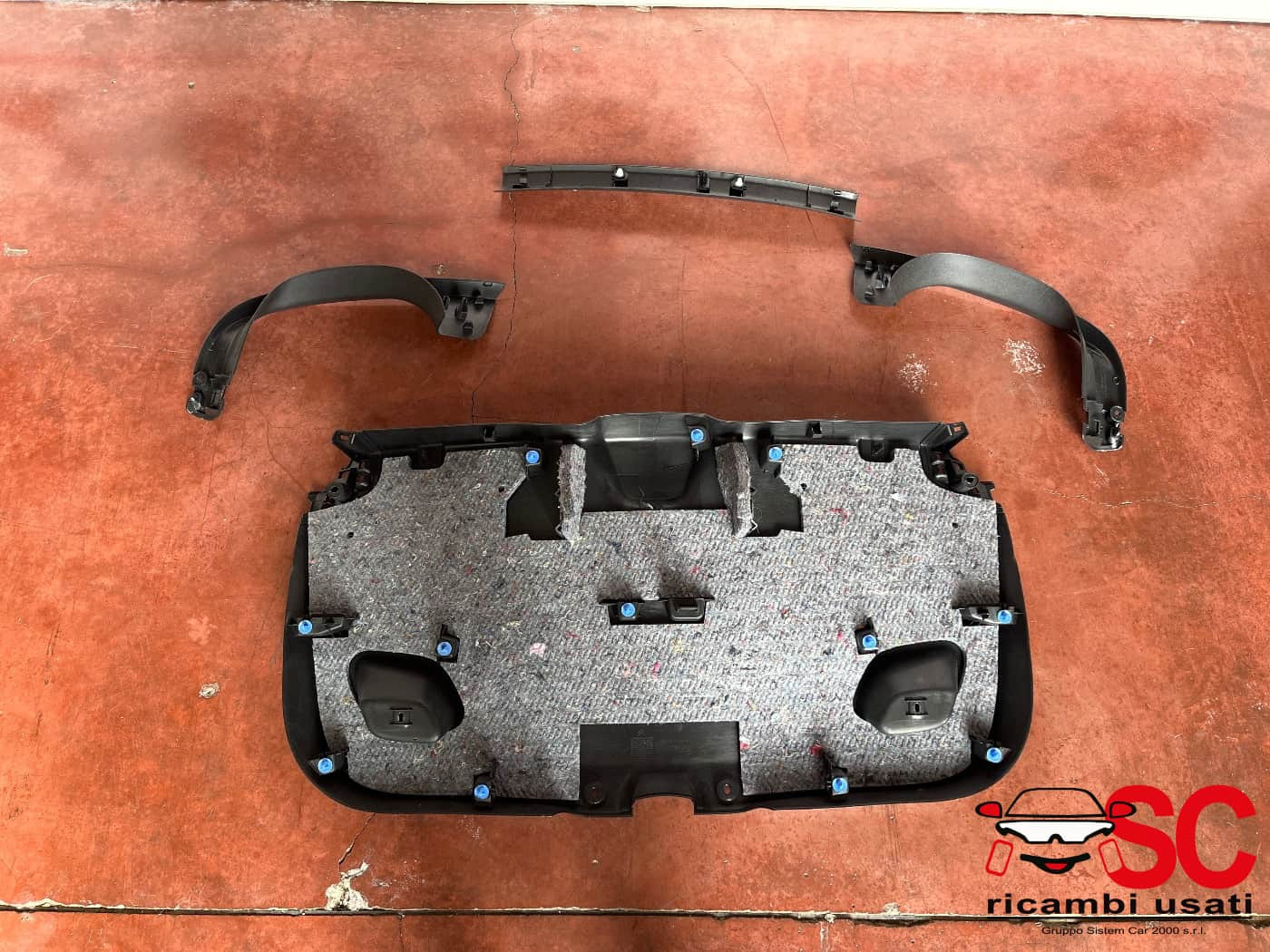 RIVESTIMENTO PLASTICA INTERNO PORTELLONE POST PEUGEOT 2008 1° Serie 9678069777 (13>)