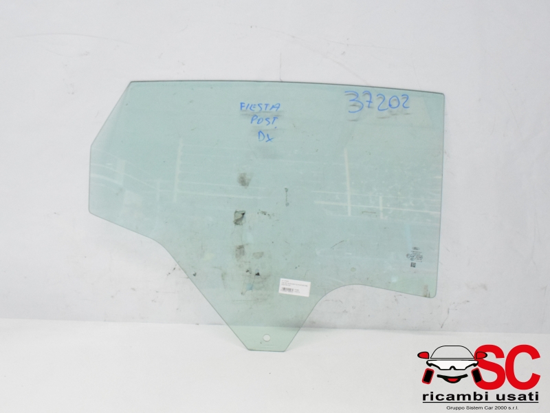 Vetro Scendente Posteriore Destro Ford Fiesta Mk7  - 37202