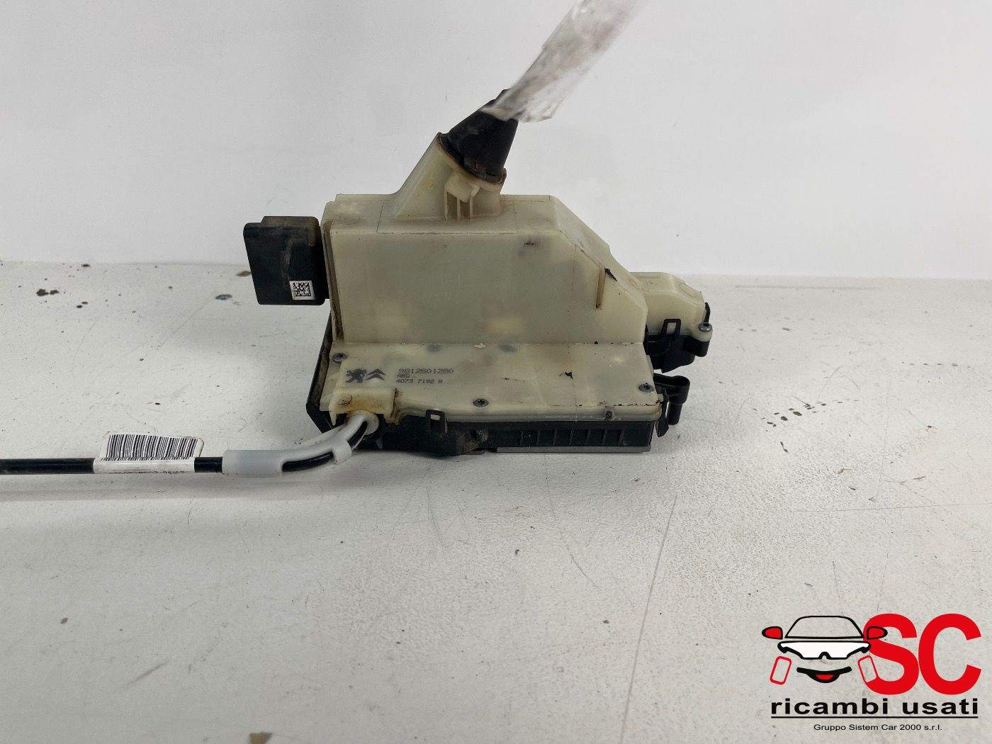 Serratura Porta Posteriore Sinistra Peugeot 2008 9812501280 - 38491 Serratura Porta Posteriore Sinistra Peugeot 2008 9812501280 - 38491