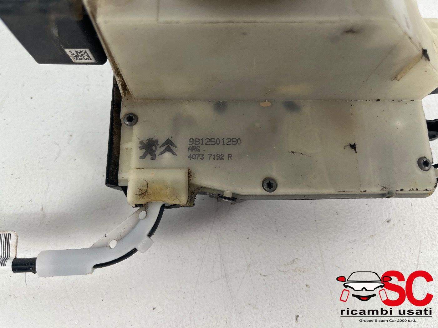 Serratura Porta Posteriore Sinistra Peugeot 2008 9812501280 - 38491 Serratura Porta Posteriore Sinistra Peugeot 2008 9812501280 - 38491