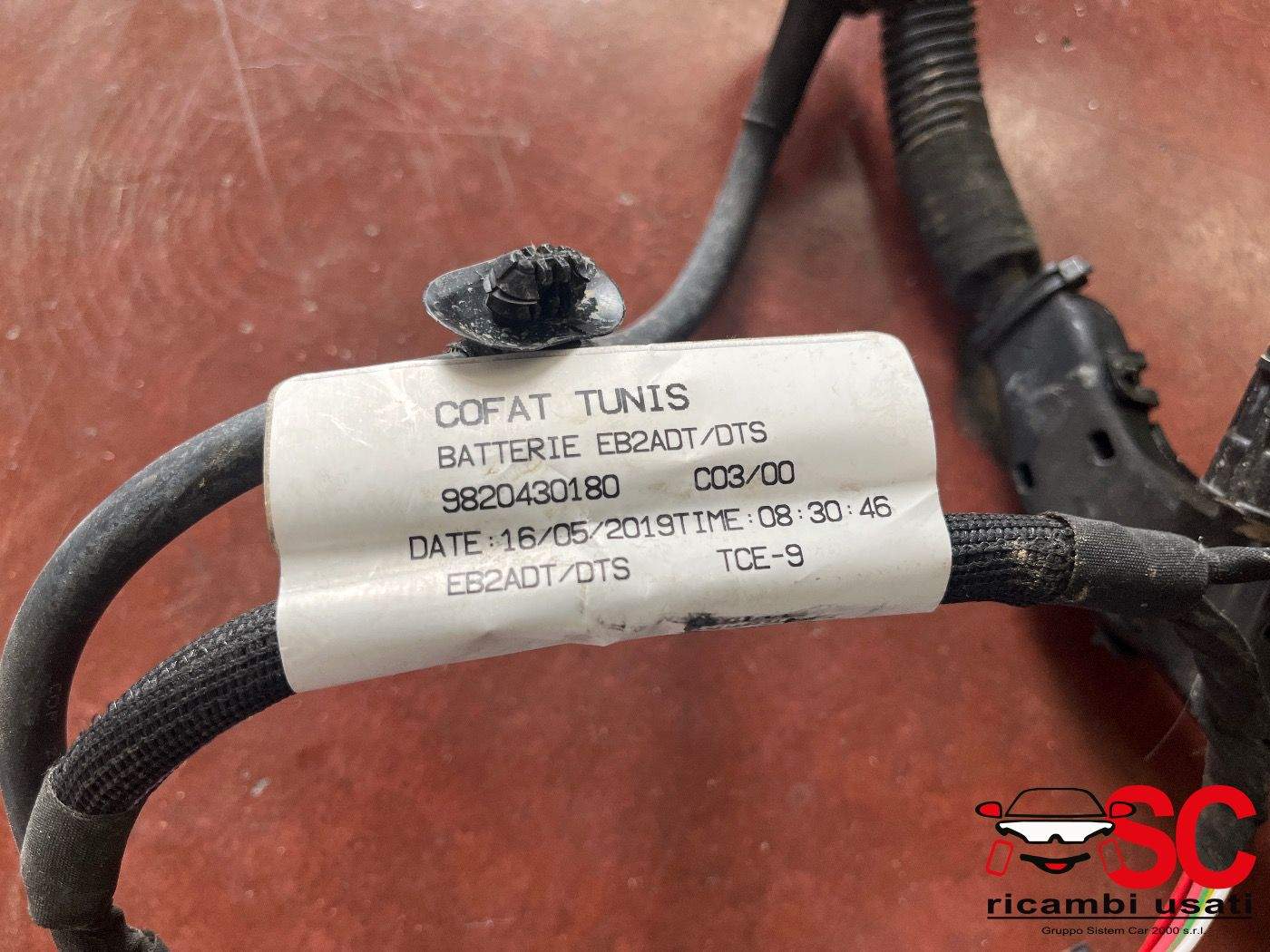 Cablaggio Motore Peugeot 2008 1.2 Benzina 9812022580 9820430180 - 38495 Cablaggio Motore Peugeot 2008 1.2 Benzina 9812022580 9820430180 - 38495