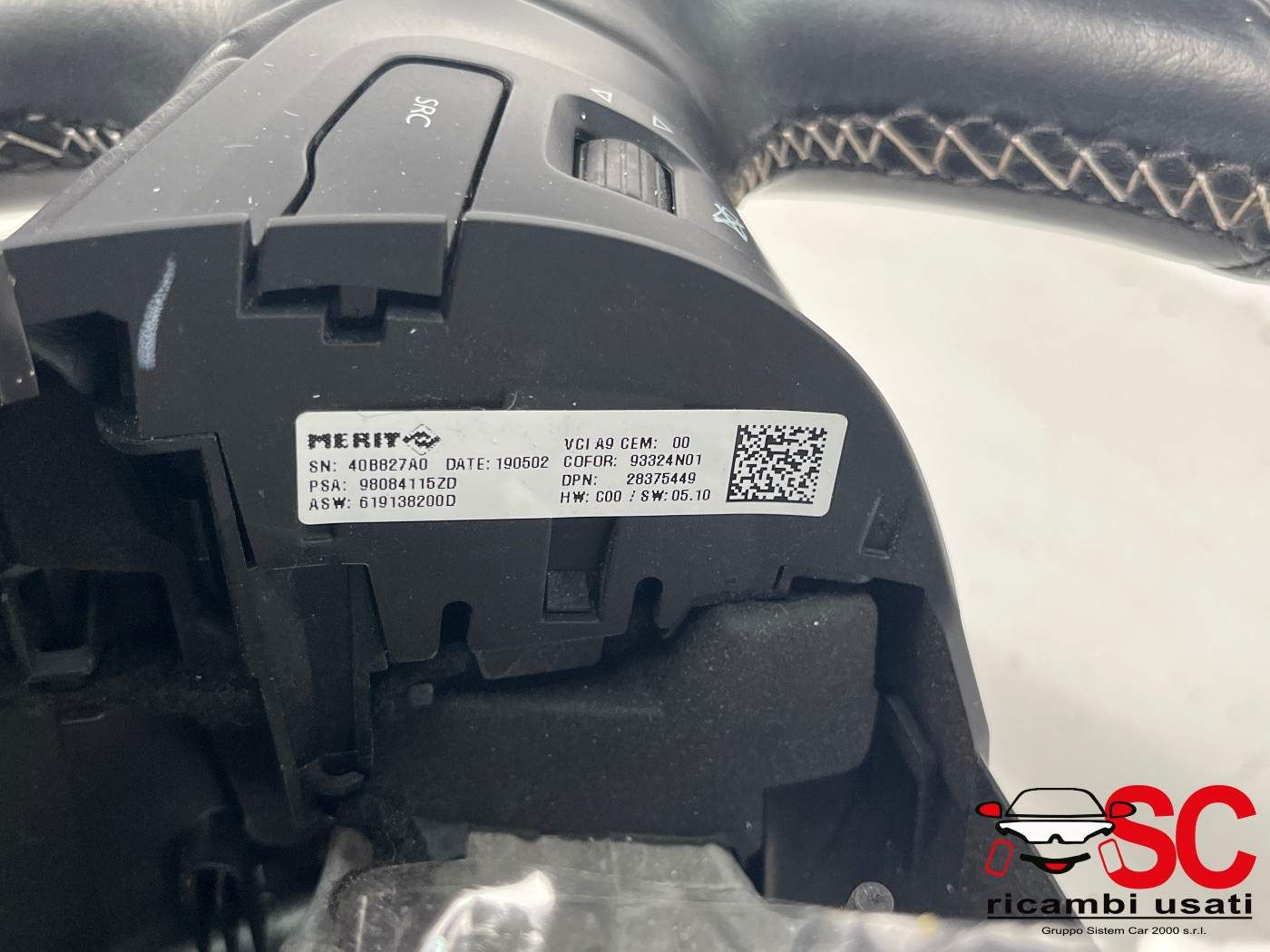 Volante Peugeot 2008 98084115ZD - 38514 Volante Peugeot 2008 98084115ZD - 38514