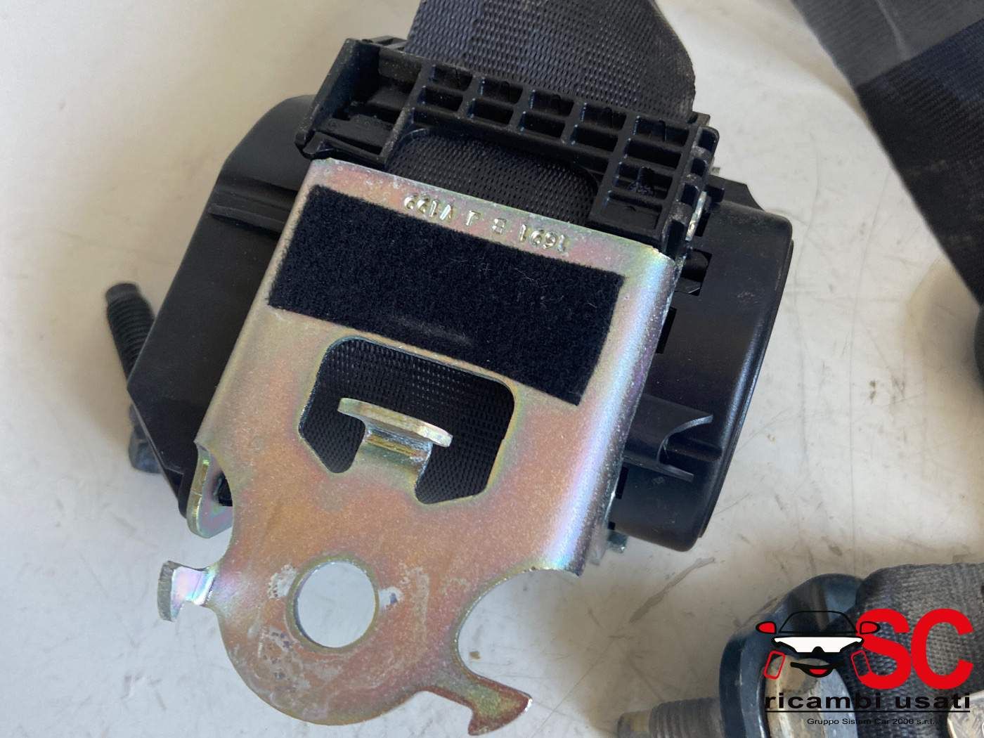 Cintura Di Sicurezza Posteriore Dx Peugeot 2008 96781656XY - 38518 Cintura Di Sicurezza Posteriore Dx Peugeot 2008 96781656XY - 38518