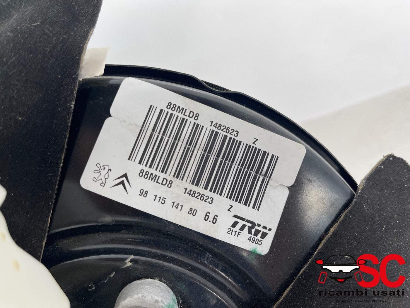 Servofreno Peugeot 2008 1.2 Benzina 9811514180 1609895680 - 38564 Servofreno Peugeot 2008 1.2 Benzina 9811514180 1609895680 - 38564