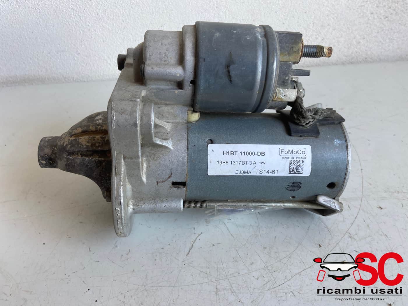Motorino Di Avviamento Ford Fiesta Mk7 1.5 Tdci H1BT11000DB - 38790 Motorino Di Avviamento Ford Fiesta Mk7 1.5 Tdci H1BT11000DB - 38790