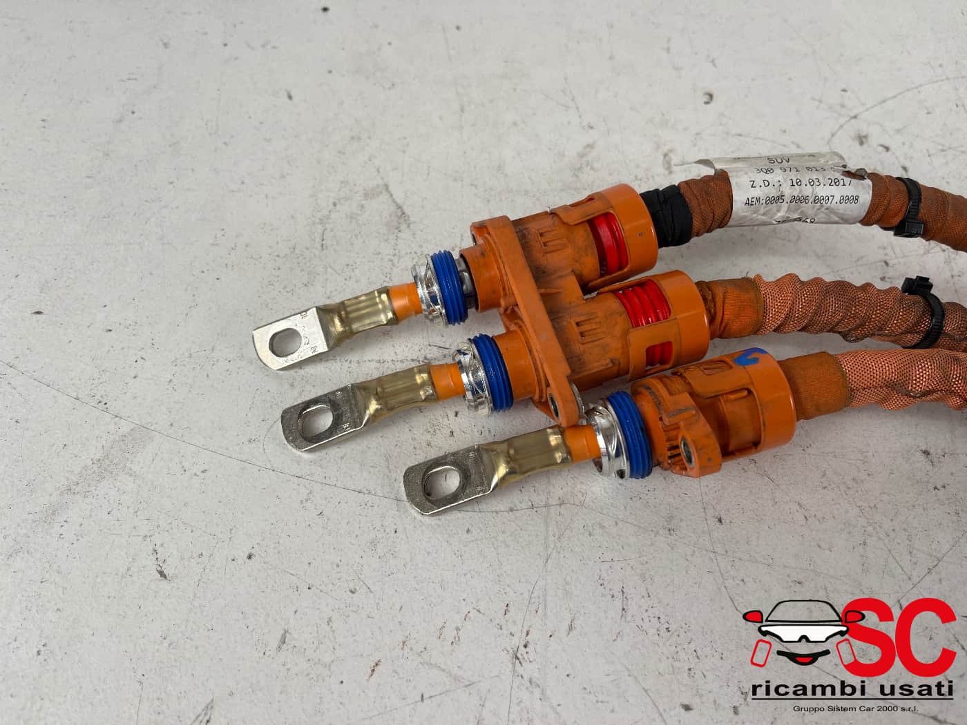 Cablaggio Alta Tensione Audi A3 8y 1.4 Ibrida 3Q0971013D - 41647 Cablaggio Alta Tensione Audi A3 8y 1.4 Ibrida 3Q0971013D - 41647