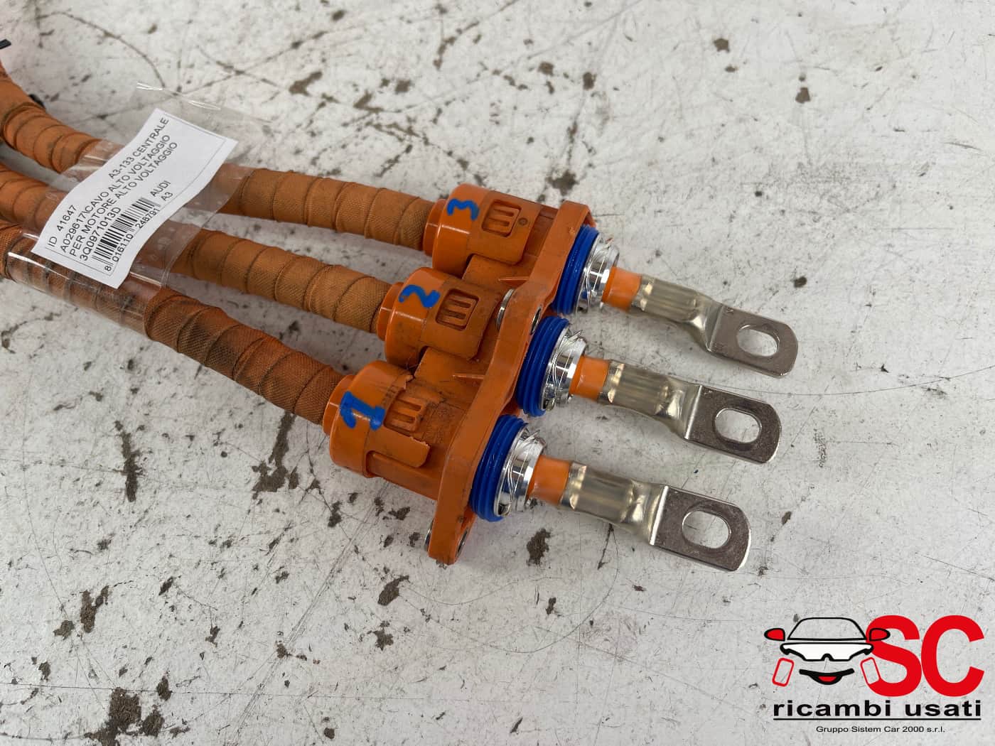 Cablaggio Alta Tensione Audi A3 8y 1.4 Ibrida 3Q0971013D - 41647 Cablaggio Alta Tensione Audi A3 8y 1.4 Ibrida 3Q0971013D - 41647