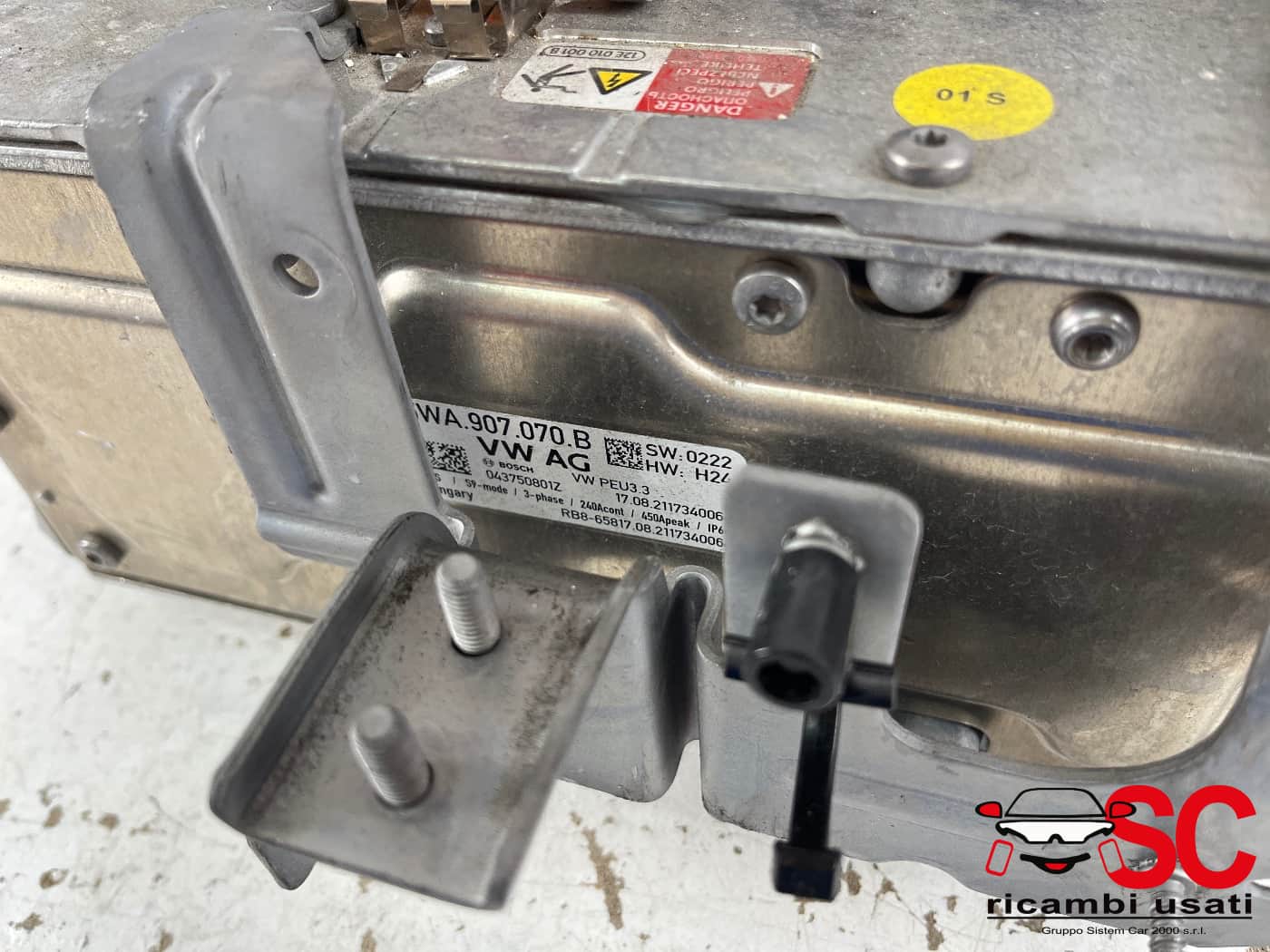 Inverter Convertitore Tensione Audi A3 1.4 Ibrida 5WA907070B - 41662 Inverter Convertitore Tensione Audi A3 1.4 Ibrida 5WA907070B - 41662