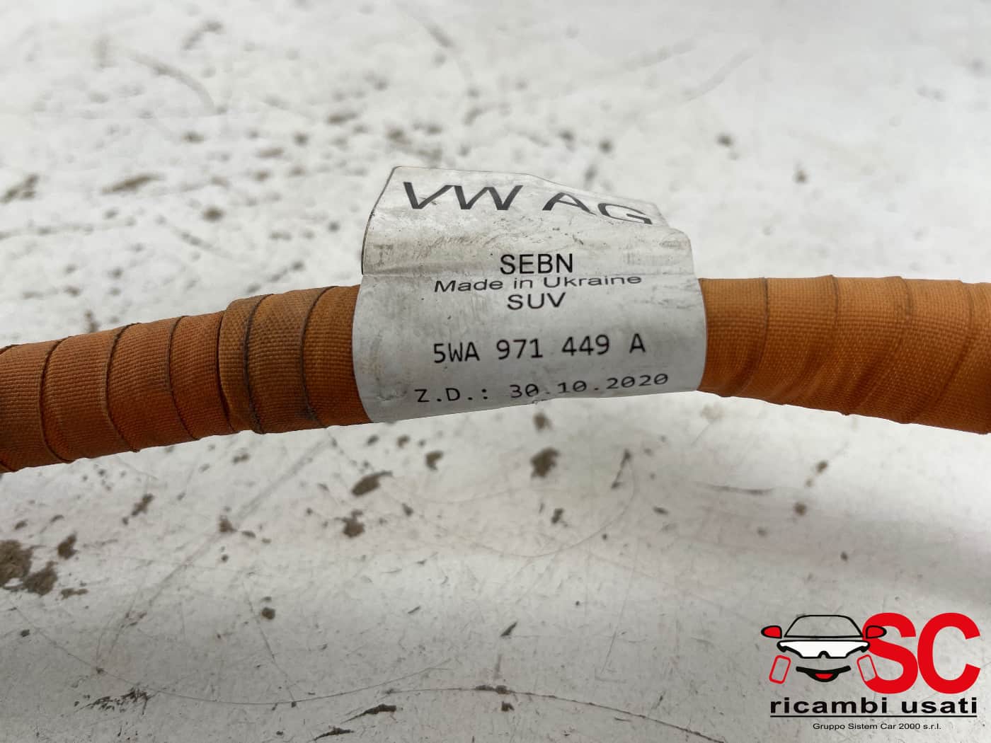 Cablaggio Alta Tensione Audi A3 1.4 Ibrida 5WA971449A - 41678 Cablaggio Alta Tensione Audi A3 1.4 Ibrida 5WA971449A - 41678