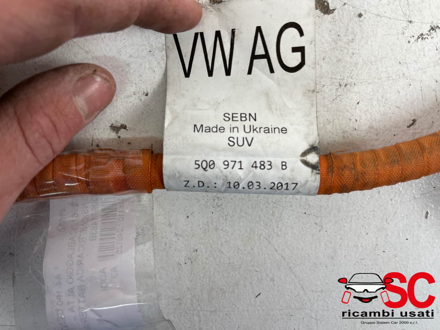 Cablaggio Alta Tensione Audi A3 1.4 Ibrida 5Q0971483B - 41680